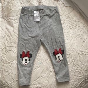 Minnie Mouse leggings gap 12-18 months